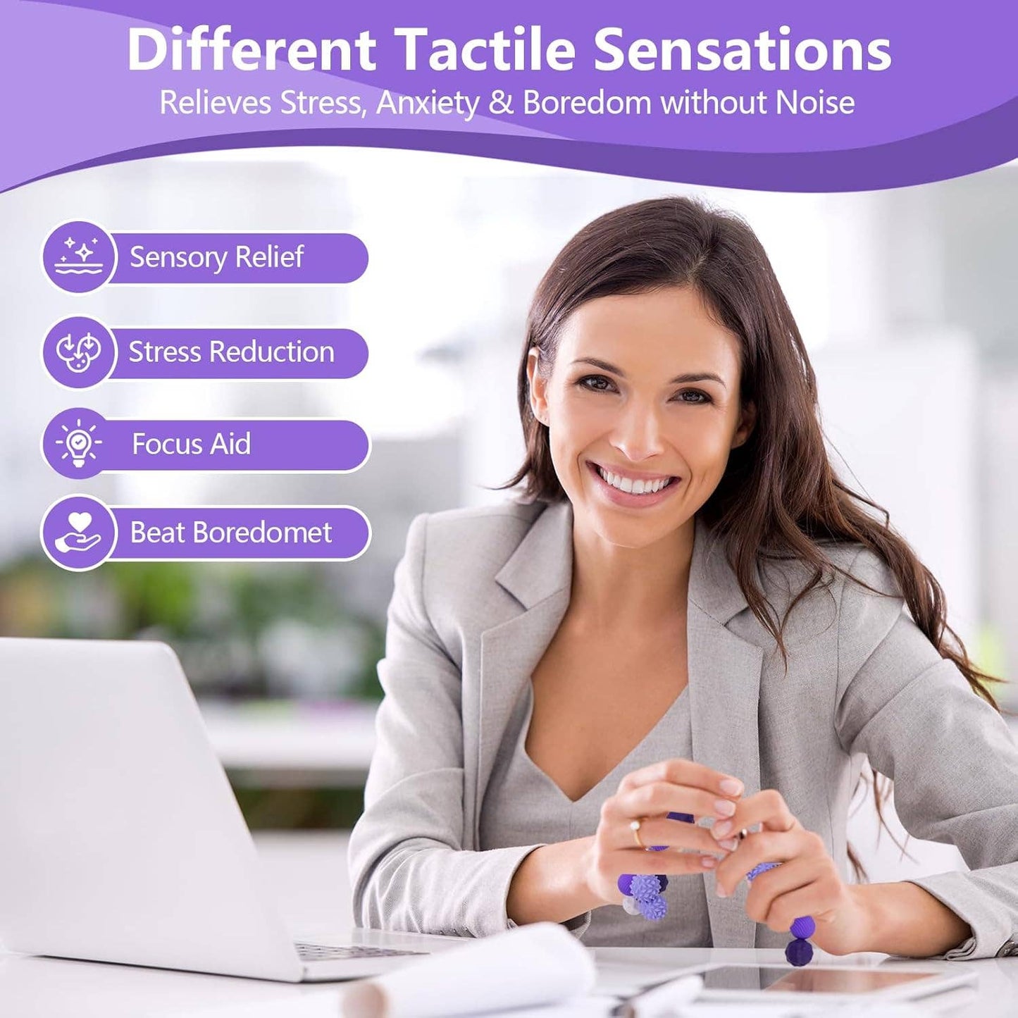 Magnetic Attraction Stress 8 Balls with Silicone Shell: 1 Set(8 Balls + Bag)