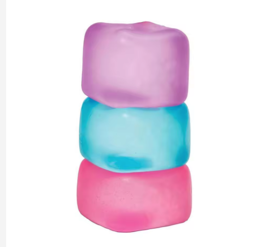 NeeDoh Nice Jumbo TPR Squishy Stress-Relieving Sensory Cube Toy Candy Maltose Squishy Toy