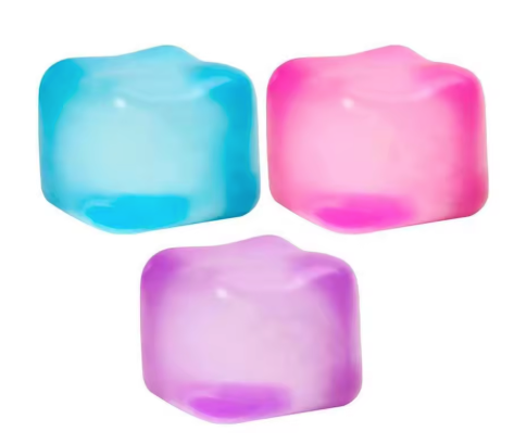 NeeDoh Nice Jumbo TPR Squishy Stress-Relieving Sensory Cube Toy Candy Maltose Squishy Toy