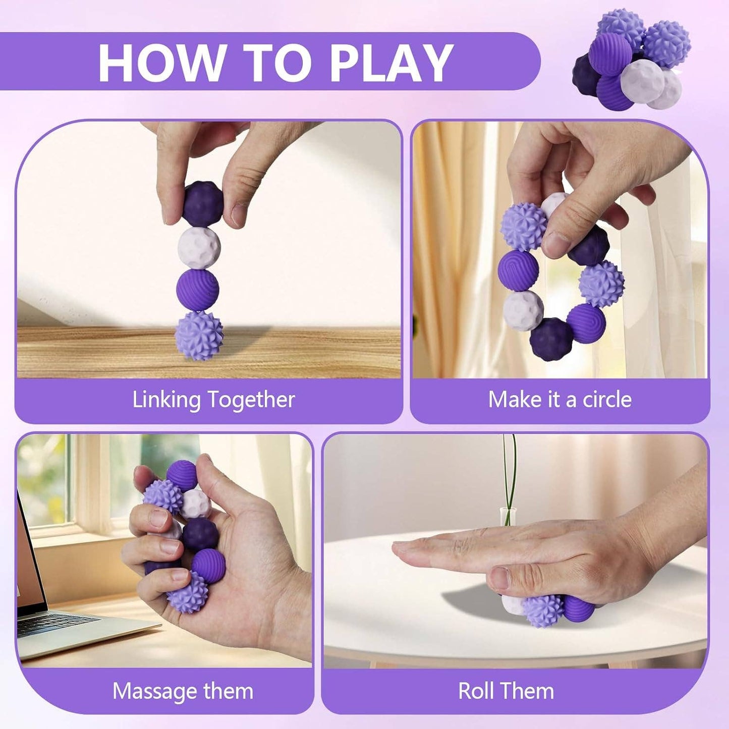 Magnetic Attraction Stress 8 Balls with Silicone Shell: 1 Set(8 Balls + Bag)