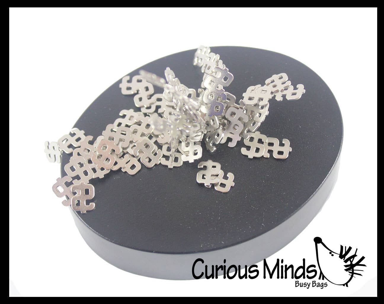 1 Magnetic Fidget Sculpture - Office Science Toy - Desk Toy